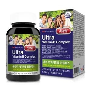 노블 울트라 비타민B 컴플렉스 4통 12개월분 고함량 복합 영양제