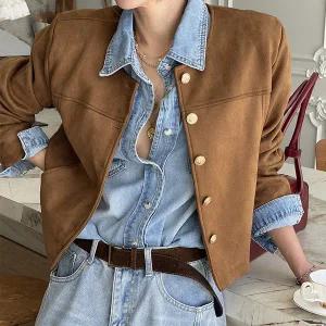 [난닝구] 덴토브 스웨이드자켓