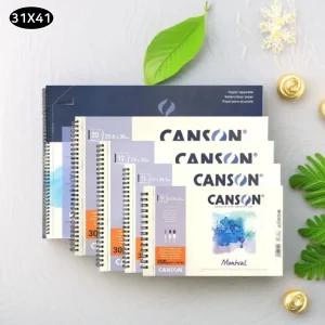 캔손 몽발 수채패드 300g 스프링 패드 미술종이 수채화 드로잉 캔버스 스케치북 미술용
