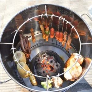 항아리 바베큐 훈제 훈연 화로 세트