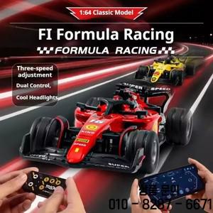 2025년 신형 RC카 1:64 스케일 미니 합금 모델 조절 가능한 포뮬러 고속 레이싱 원격 자동차 장난감 14세