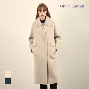 [올리비아로렌] 니트라이너 핸드메이드 롱코트_VOCEA4WA411