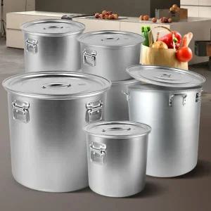 [콩심팥심]스텐육수통 업소용들통 곰탕냄비 대형곰솥 육수식깡