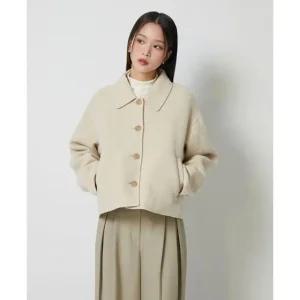 [갤러리아] [LAP]24 F/W 캐리오버 핸드메이드 크롭코트 (AQ4WTM62)