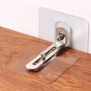 접착식 책상 흔들림 방지 책장 벽 고정 패드 가구 전도 넘어짐 침대 장치 스토퍼 신발장 장식장 브라켓