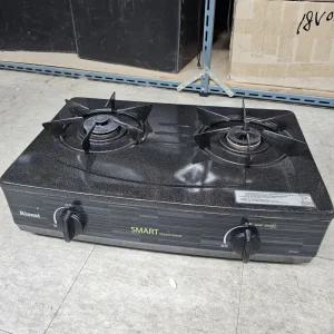 (중고)린나이 가스레인지 RTR-22T1 연속점화 다이얼 자동소화 590X414X162 도시가스용