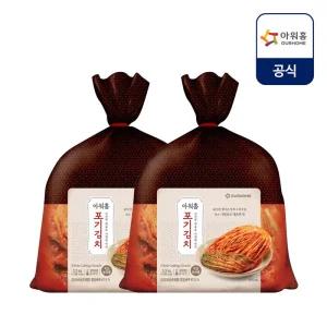 [내일도착] 아워홈 포기김치 3.3kg + 아워홈 포기김치 3.3kg