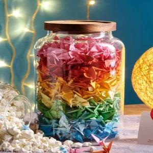 종이학 1000마리 유리병