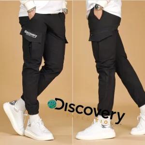 디스커버리 WY 와펜 스팅 조거 트레이닝복 팬츠 - 봄 가을 신상(남여공용)