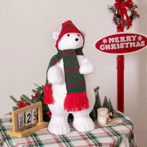 아트박스/플라워트리 크리스마스 곰인형 대형장식 알라스카곰엄마 56cm