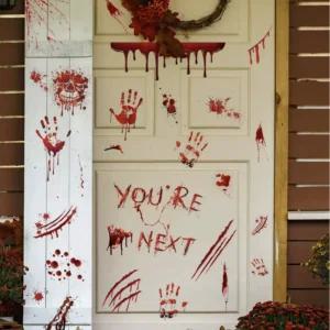 보너게인 할로윈데이 할러윈 할로윈 파티 장식 데코 포토존 스티커 블러드B타입