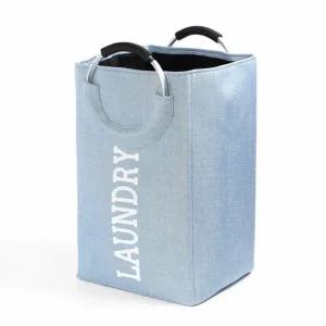 스카이 패브릭 런드리바스켓 빨래함 세탁물바구니 패브릭바스켓 사각빨래바구니