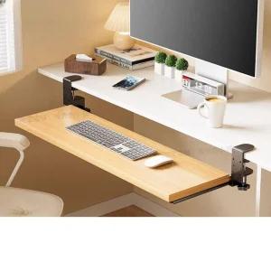 걸이형 키보드 받침대 슬라이드 키보드암 무타공 브라켓