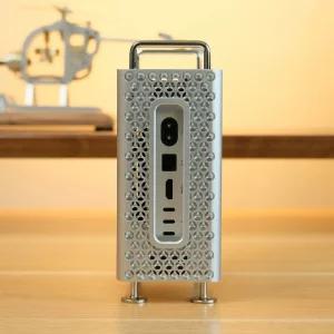 모듈형 마그네틱 맥미니 알루미늄 상품 Mac 거치대 모델 실버