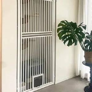 안티 캣 도어 울타리 합사 안전 칸막이 견문 개문 펜스 방묘문