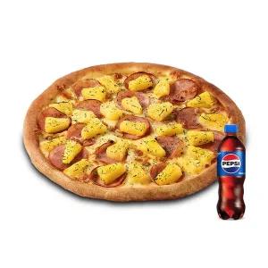 (미스터피자) 하와이안스페셜M+콜라500ML