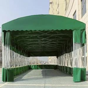 천막 주문제작 기본 녹색 이동식 방수포 자외선 타포린 차단 차광막 주문 캐노피 그늘막