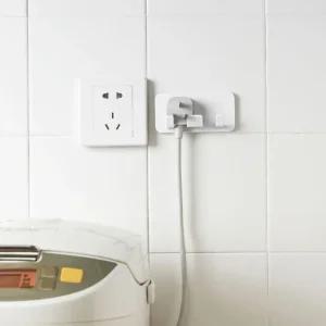 전선정리 플러그 홀더 후크걸이 코드거치대 선정리 전기코드정리 코드홀더