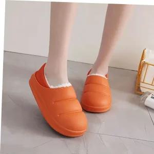 털 겨울 슬리퍼 패딩 실내화 방수 방한