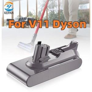 V11 배터리 5000-12800mAh 25.2V 배터리 다이슨 V11 SV15 SV16 SV17 SV18 SV22, V11 동물 푹신한 진공 청소기 리튬 이온 배터리
