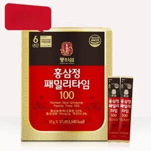 Dailyhome 홍삼정 패밀리타임 100포 스틱 홍삼농축액 선물세트