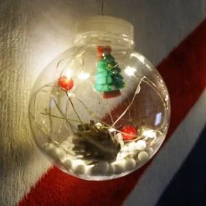 고품질 LED 오너먼트 인형모빌 크리스마스 조명세트 트리 꾸미기 (WCF2800)