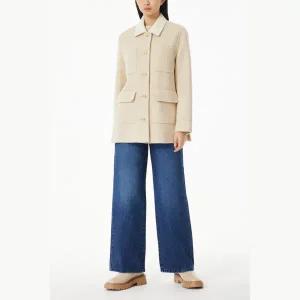 [롯데백화점]보브 코듀로이 카라 헤링본 자켓 7124410502