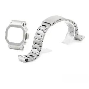 지샥 메탈 커스텀 베젤 밴드 스트랩 DW5600 GW5610 호환