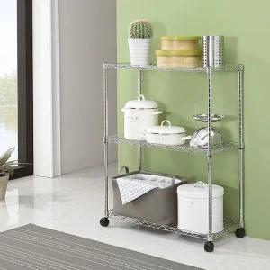 메탈선반 750 3단 철제 베란다 창고정리 앵글 다용도