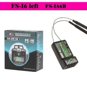 Fly sky FS-i6 2.4G 6CH 원격 컨트롤러 iA6B 수신기와 호환 RC 드론 고정 날개 헬리콥터에 적합