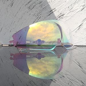 ORZ-163 301 용 1PCS  레트로 복고풍 엔틱 풀 페이스 헬멧 렌즈  PC 소재  일부 야간 투시경  바이크 오토