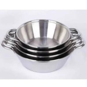 고품질 국산 퀸센스 스텐 국수냄비 24cm 국수냄비 통3중 (WFK6EFJ)