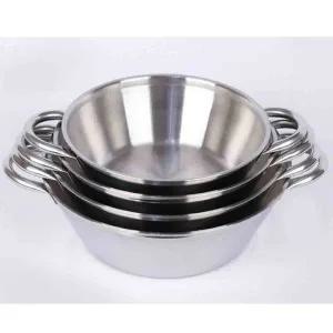 고품질 국산 퀸센스 스텐 국수냄비 24cm 국수냄비 통3중 (WFK6EFJ)