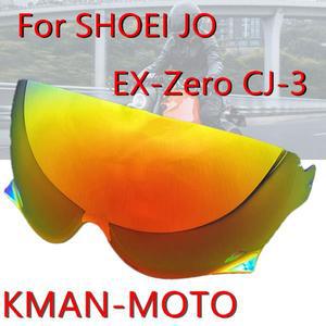 SHOEI JO EX-ZERO EX CJ-3 용 헬멧 바이저  방진 자외선 차단 PC 렌즈 바이크 오토바이