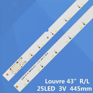 LED 백라이트 스트립, UE43 UE43K5100 루브르 43 인치 R L_160919(-0.4/-1.1) BN96-9723A 9722A V6LF_430SF