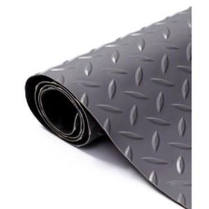 철판무늬 PVC 바닥 복도 방지 고무매트 공사현장 카펫 방수 장판 내마모성 매트