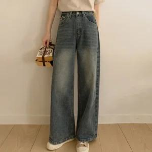 워치포켓 낙낙한 와이드진(숏/롱)