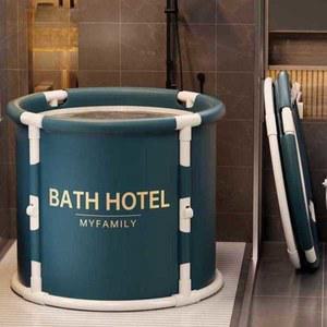 접이식욕조 1인용 원터치 경량 목욕통 간이 원형