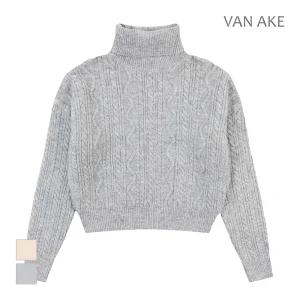 [반에이크] 패턴짜임 터틀넥 니트_VB41KTQ303Z