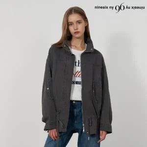 [롯데백화점]르샵/나인식스뉴욕 하이넥 야상 긴팔 자켓 (NP3JK022L0)