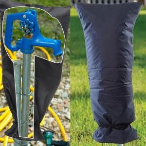 겨울한파 수도 동파방지커버 대형 수도꼭지 보온덮개 단열재 꼭지커버 수도 동파방지커버 덮개 보온 관커버