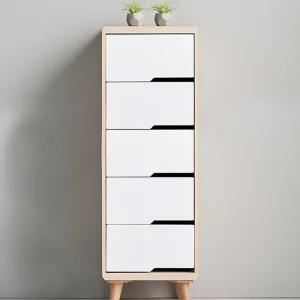 원룸서랍장 코너서랍장 하스티 400 5단 속옷장 깊은 광폭