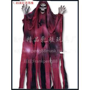 유령 마네킹 축제 유령의 신랑 움직이는 시체 야외 좀비1 모형 사다코 레드
