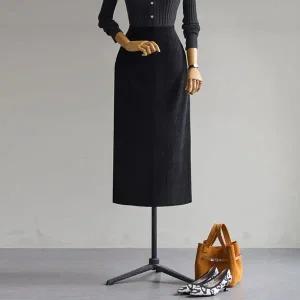 (안나앤모드) venue 소프트 벨벳 스커트[스커트DZL76]