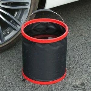 [골드스마일]세차용품 12L 접이식 물양동이 워셔블 차량 물통 접이