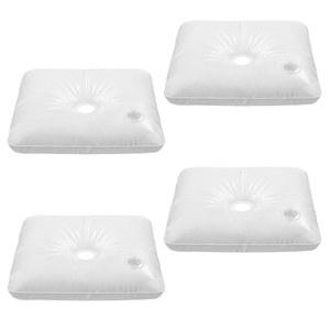 풍선 기둥 스탠드 및 아치용 4팩 물 무게 가방 - 업그레이드된 두꺼운 소재, 강화 가장자리, 파티 용품 액세서리용 사각형 채우기 베이스, 10파운드