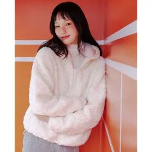 갤러리아 [LAP]레이스 플라워 뽀글이 후드집업 (AR4WZA61)