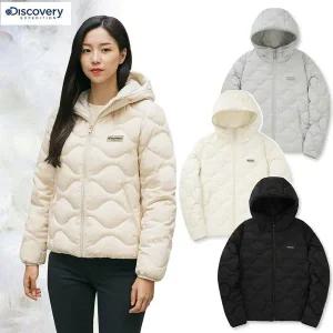 [디스커버리](하남점)DWDJ9F046 [24F/W ]정상가229000 여성 올핀 구스다운 경량패딩 다운자켓