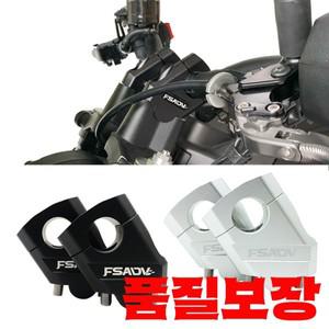핸들라이저 바 마운트 클램프 혼다 BMW 야마하 스즈키 오토바이 28mm 1 인치 쌍