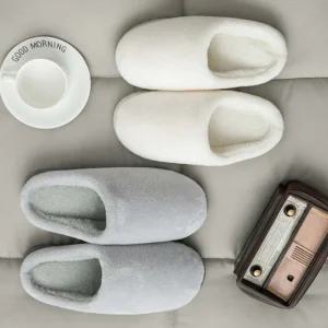 포근한 밍크털 겨울방한슬리퍼 실내용 털실내화